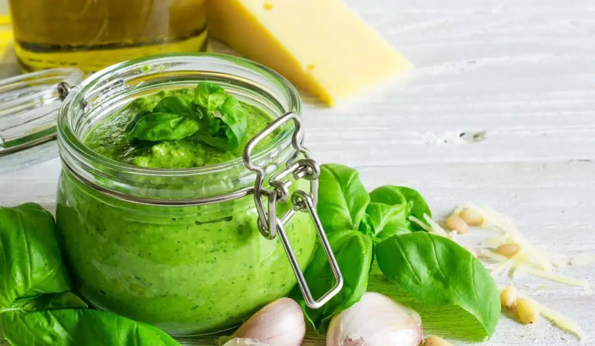 Where to find pesto in the grocery store?