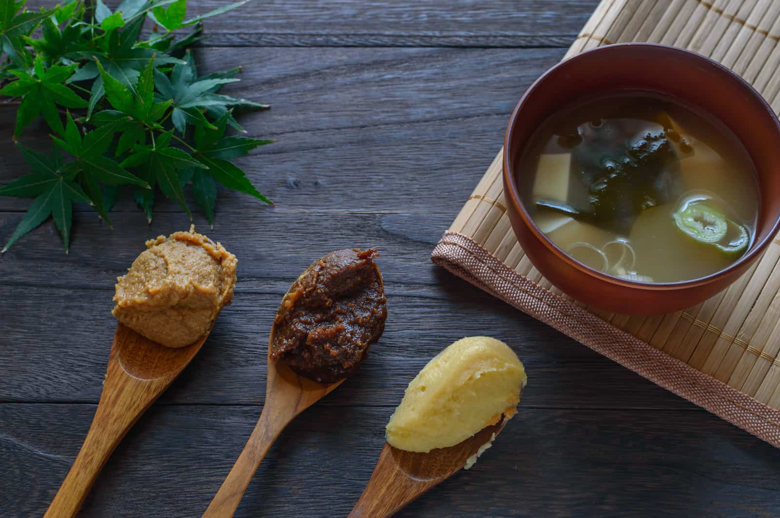 Miso soup and paste