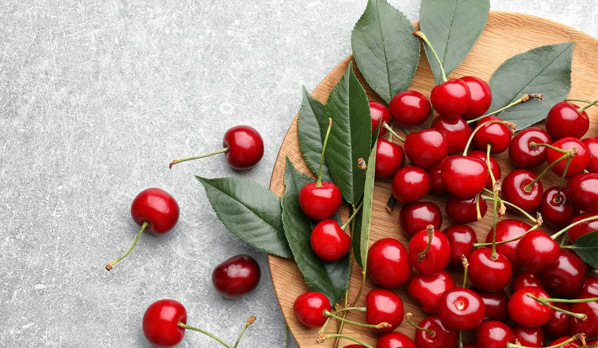 Spring fruits - Cherries in season