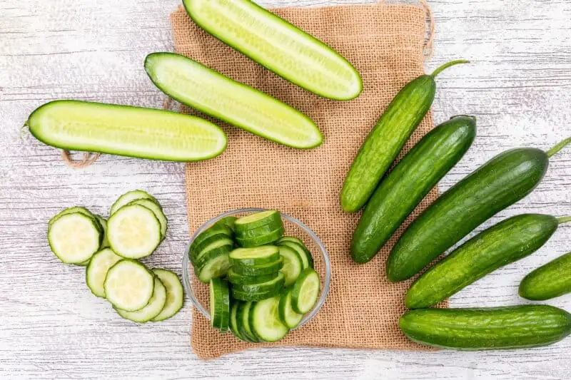 A grocery guide on how to buy cucumbers