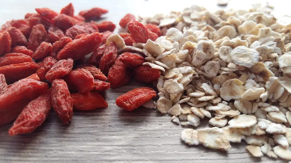 Real goji berry - dark red color