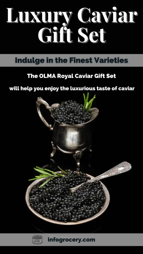 The set includes four different types of caviar, served with blinis and creme fraiche, and comes with a mother-of-pearl spoon. But is it worth the high price tag?