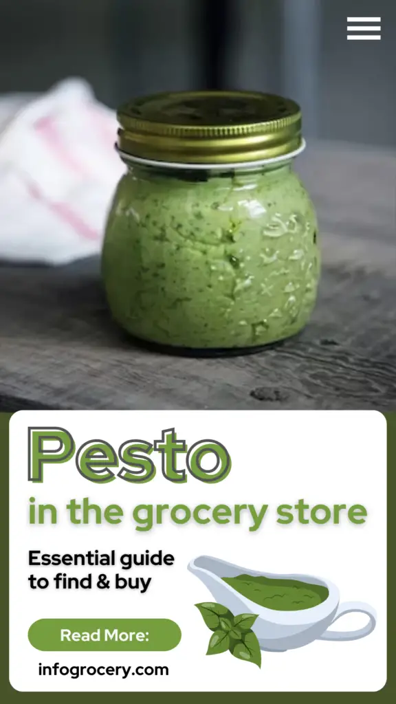 Let’s look at where to find pesto in the grocery store, where to buy it, and what kind you should get.