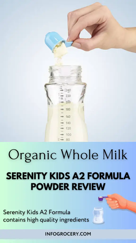 Serenity Kids A2 Formula unlike other formulas, is easy to digest and contains high-quality ingredients such as grass-fed organic whole milk and prebiotics