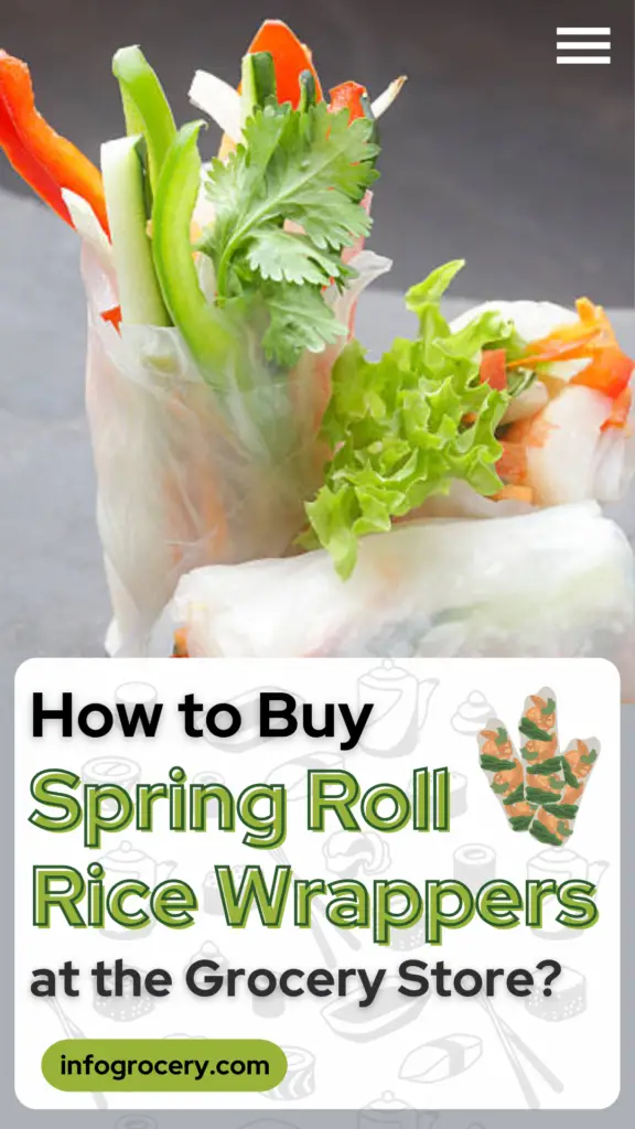 Buying original makes the flavor of your spring rolls better tasting