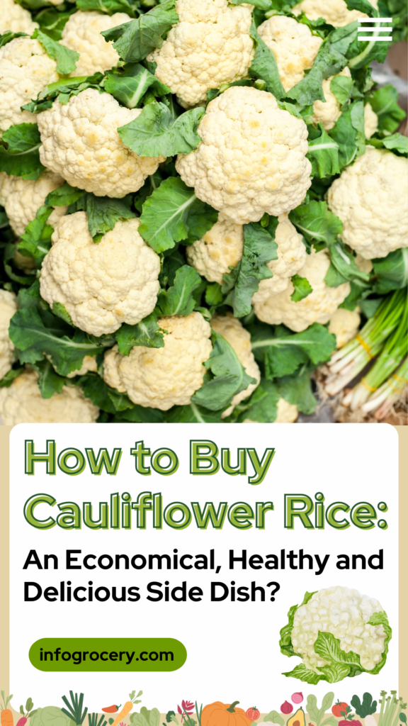 Cauliflower rice is a nutrient-dense and tasty alternative to carbohydrate-heavy white rice