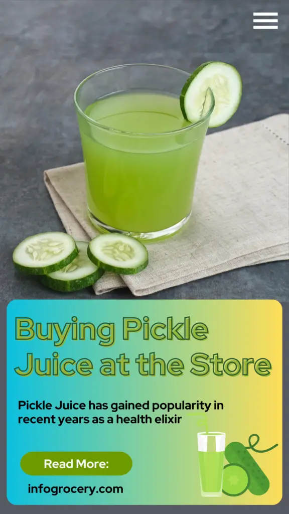 Pickle Juice has gained popularity in recent years as a health elixir