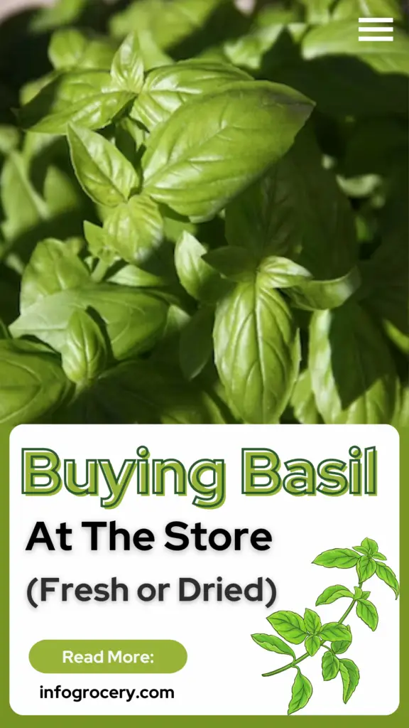 Buying fresh basil is a great way to spice up your meals